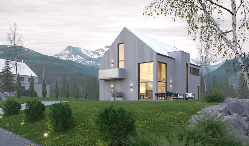 Nybygg: Arkitekttegnet eller tilpasset ferdighus?