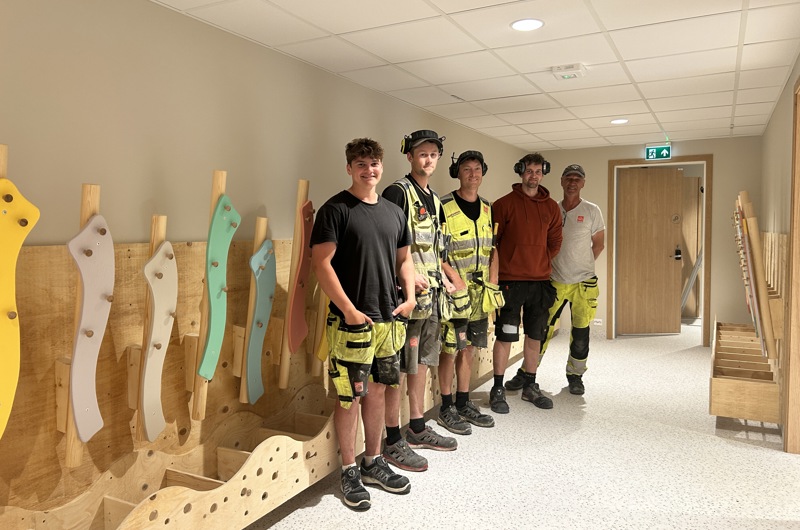 Fra gammel skole til moderne barnehage | Renovering